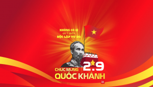 Chúc mừng Ngày Quốc khánh Việt Nam 2/9